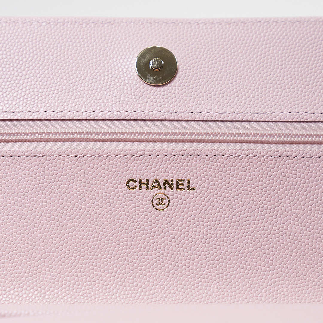 【CHANEL】 チェーンウォレット マトラッセ chain wallet